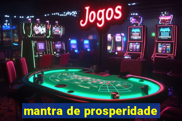 mantra de prosperidade